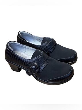 Alegria Holli Spiffy Dream Fit Shoe Heel Women EU 39 US 8.5-9 Black WORN ONCE